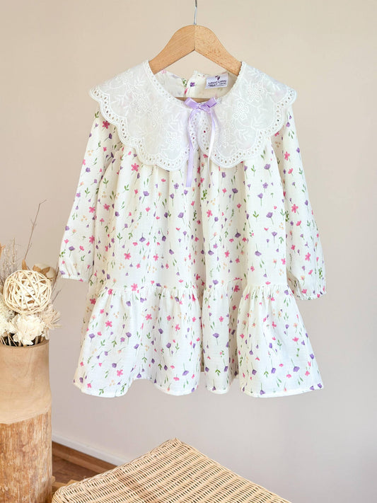 Kız çocuk keten elbise