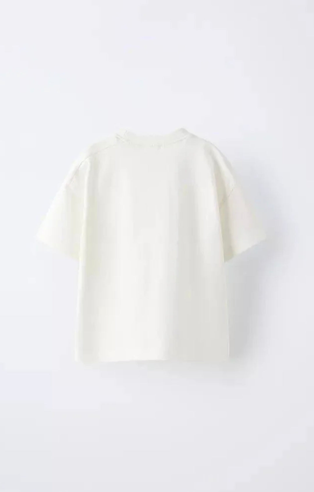 Beyaz basic t-shirt