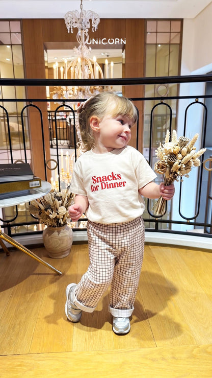 Unisex snacks for dinner takım