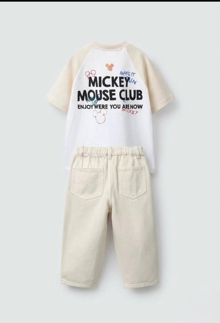 Erkek çocuk Z.R. model Mickey mouse takım