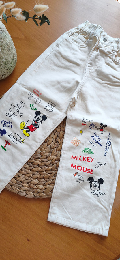 Erkek çocuk Z.R. model Mickey mouse takım