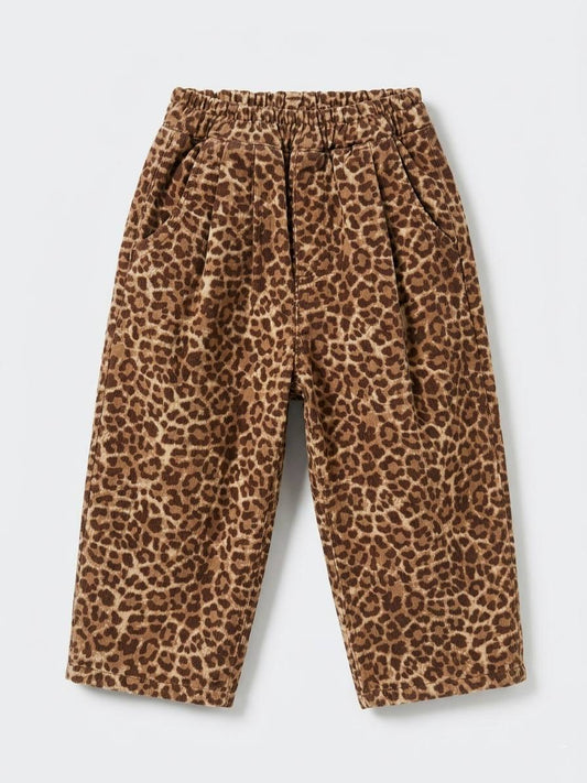 Leopar balon pantolon