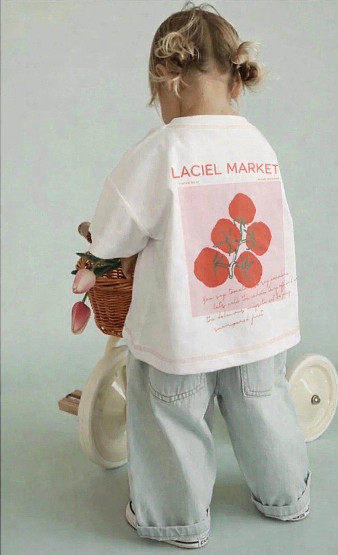 Kız Çocuk Tomato T-shirt